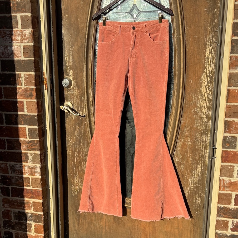 altar’d state corduroy bell bottom jeans! Medium 8